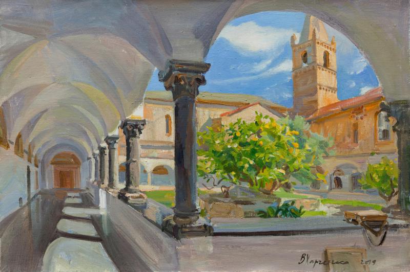 Colonnade in San Domenico